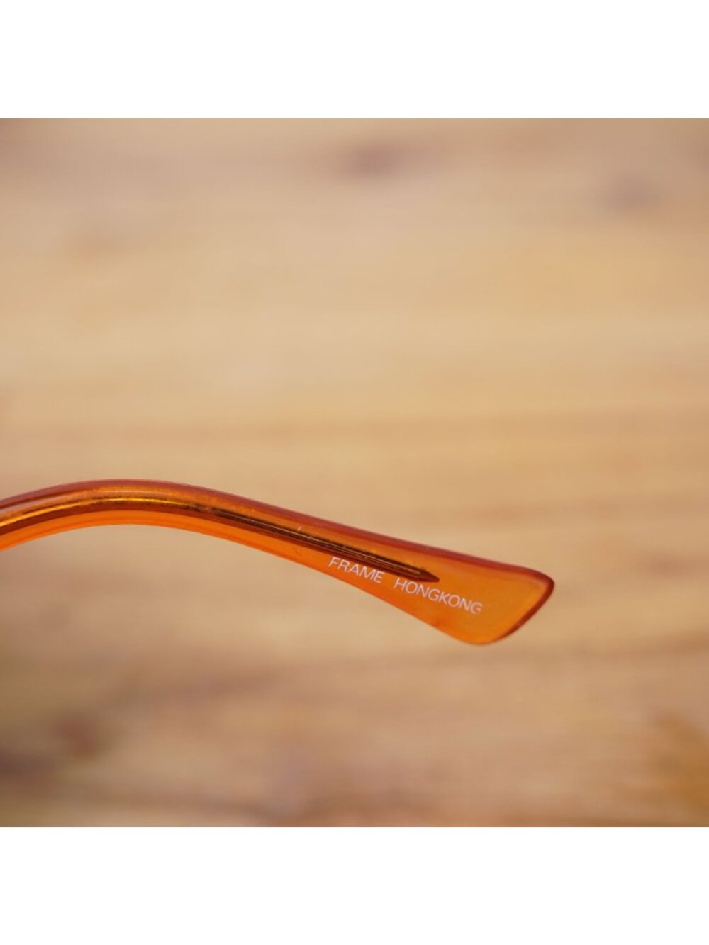 Vintage Titmus Z87 Safety Glasses Frame w Side Shields Brown Plastic Hong Kong - Picture 10 of 13